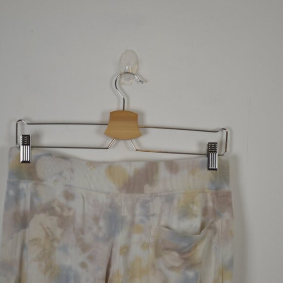 Young Fabulous & Broke Tie Dye Jogger Pants Womens L Drawstring Waist 3 Pockets - Picture 6 of 8